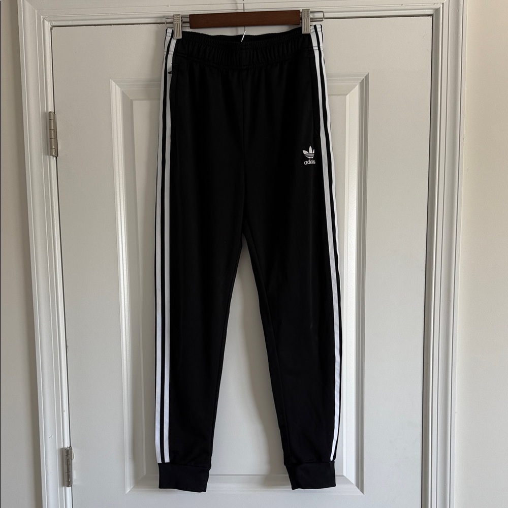 Adidas Youth Black Track Pants